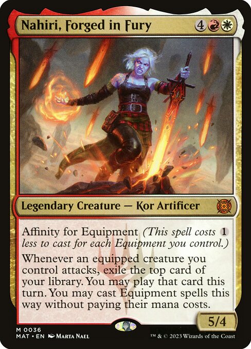 Nahiri, Forged in Fury - March of the Machine: The Aftermath - 36