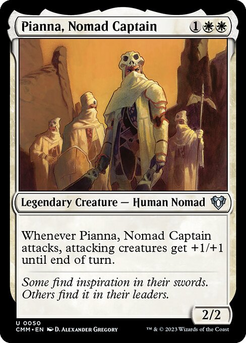 Pianna, Nomad Captain - Commander Masters - 50