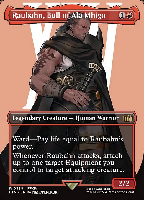 Raubahn, Bull of Ala Mhigo - Final Fantasy - 388