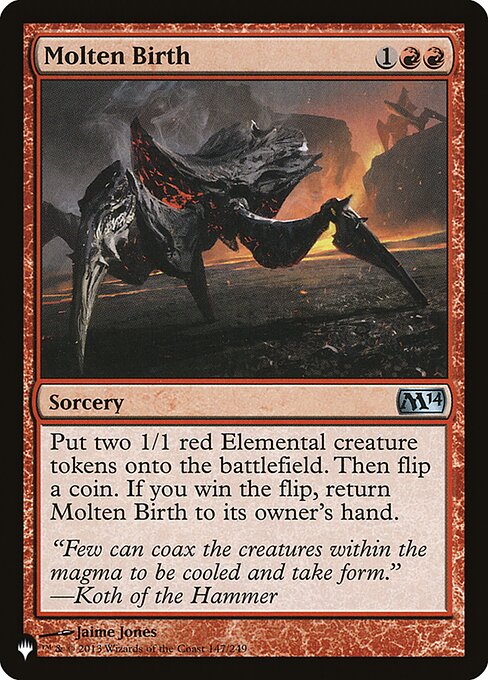 Molten Birth - The List - M14-147