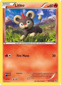 Litleo (19) - XY - Flashfire - 19/106