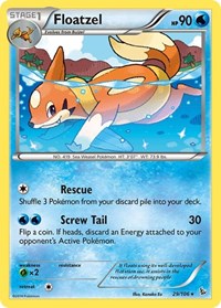 Floatzel - XY - Flashfire - 29/106