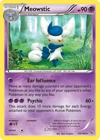 Meowstic - XY - Flashfire - 43/106
