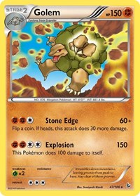 Golem - XY - Flashfire - 47/106