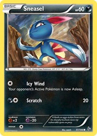 Sneasel (51) - XY - Flashfire - 51/106