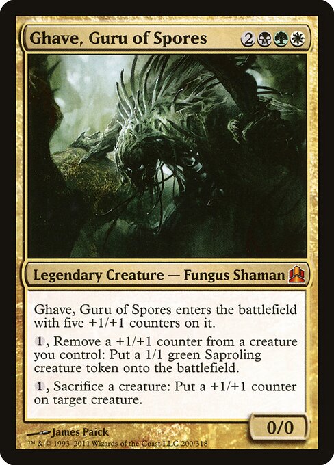Ghave, Guru of Spores - Commander 2011 - 200