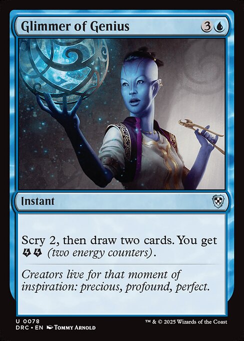 Glimmer of Genius - Aetherdrift Commander - 78