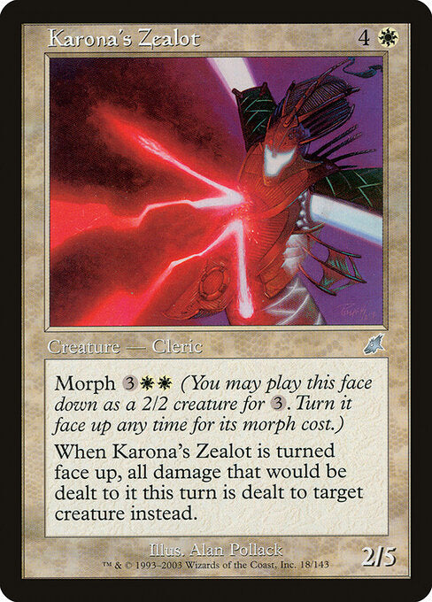 Karona's Zealot - Scourge - 18