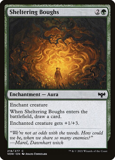 Sheltering Boughs - Innistrad: Crimson Vow - 218