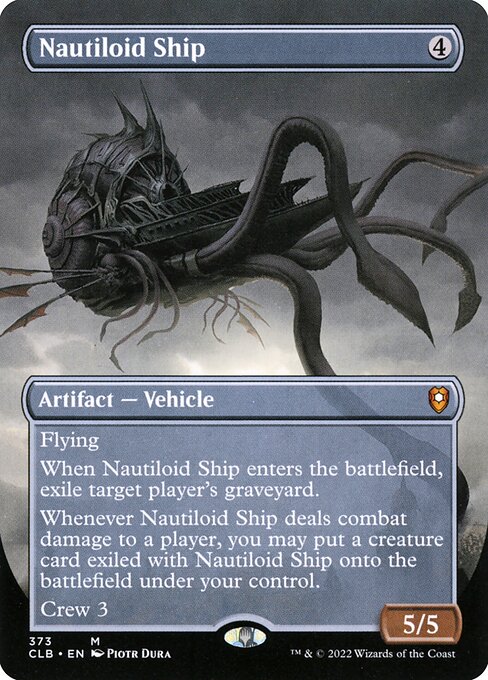 Nautiloid Ship - Commander Legends: Battle for Baldur's Gate - 373