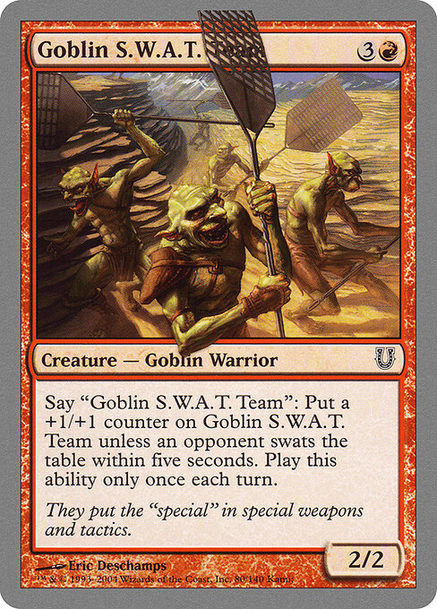 Goblin S.W.A.T. Team - Unhinged - 80