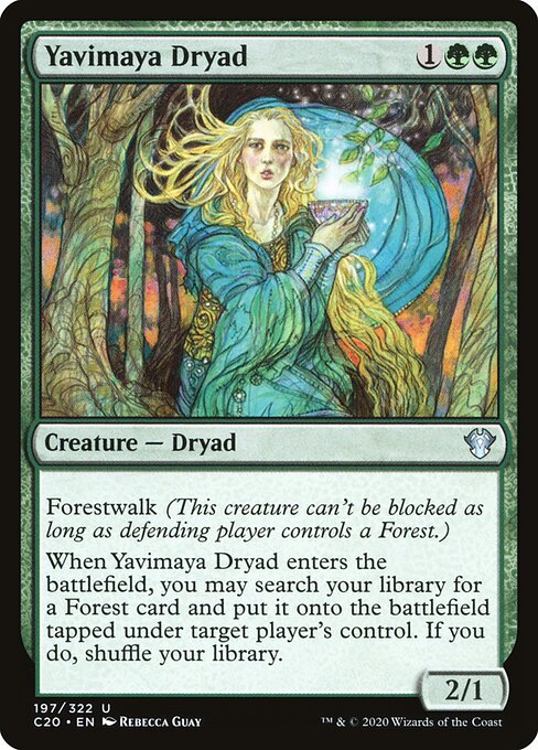 Yavimaya Dryad - Commander 2020 - 197