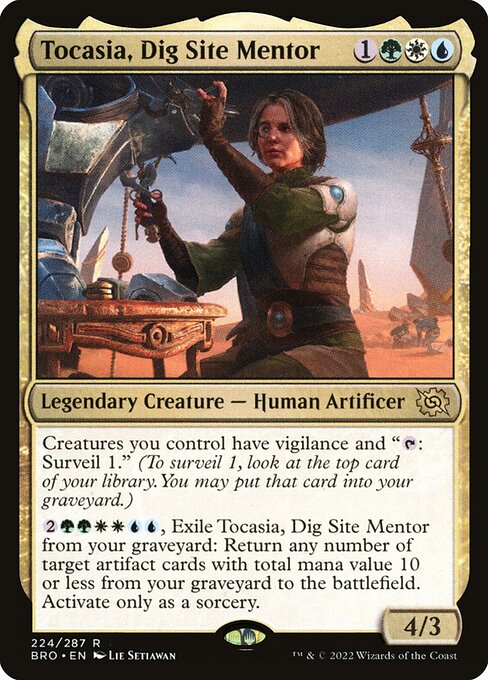 Tocasia, Dig Site Mentor - The Brothers' War - 224