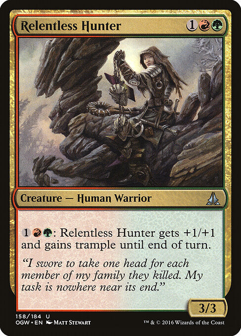 Relentless Hunter - Oath of the Gatewatch - 158