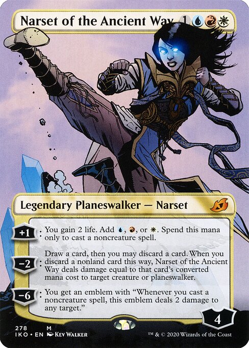 Narset of the Ancient Way - Ikoria: Lair of Behemoths - 278