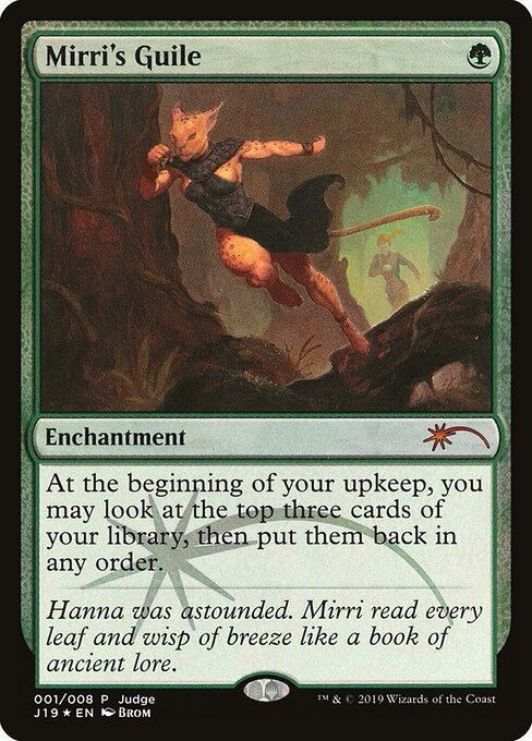Mirri's Guile - Judge Gift Cards 2019 - 1