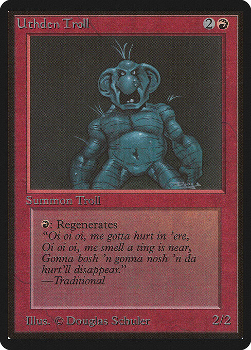 Uthden Troll - Limited Edition Beta - 181