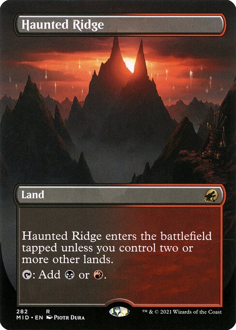 Haunted Ridge - Innistrad: Midnight Hunt - 282