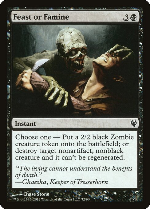 Feast or Famine - Duel Decks: Izzet vs. Golgari - 72