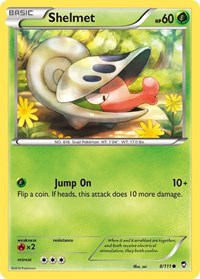 Shelmet - XY - Furious Fists - 8/111