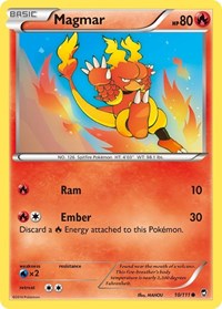 Magmar - XY - Furious Fists - 10/111