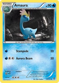 Amaura - XY - Furious Fists - 25/111