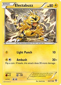 Electabuzz - XY - Furious Fists - 29/111