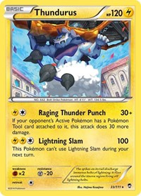 Thundurus - XY - Furious Fists - 33/111