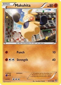 Makuhita - XY - Furious Fists - 51/111