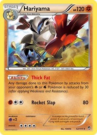 Hariyama - XY - Furious Fists - 52/111