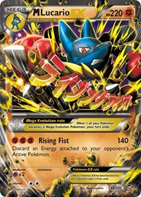M Lucario EX - XY - Furious Fists - 55/111