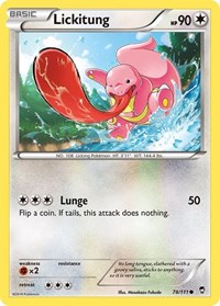 Lickitung - XY - Furious Fists - 78/111
