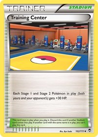 Training Center - XY - Furious Fists - 102/111