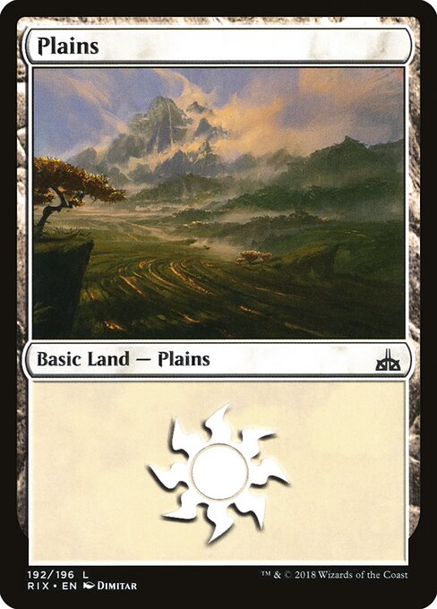 Plains - Rivals of Ixalan - 192