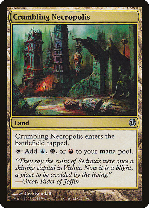 Crumbling Necropolis - Duel Decks: Ajani vs. Nicol Bolas - 74