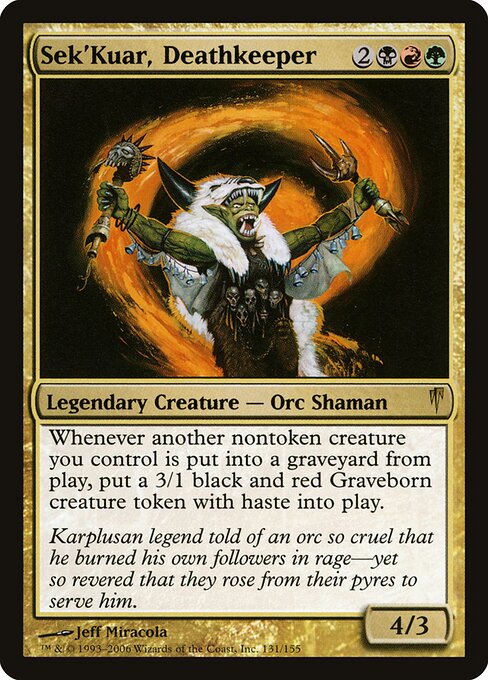 Sek'Kuar, Deathkeeper - Coldsnap - 131