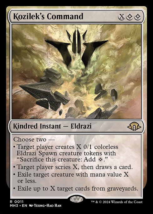 Kozilek's Command - Modern Horizons 3 - 11