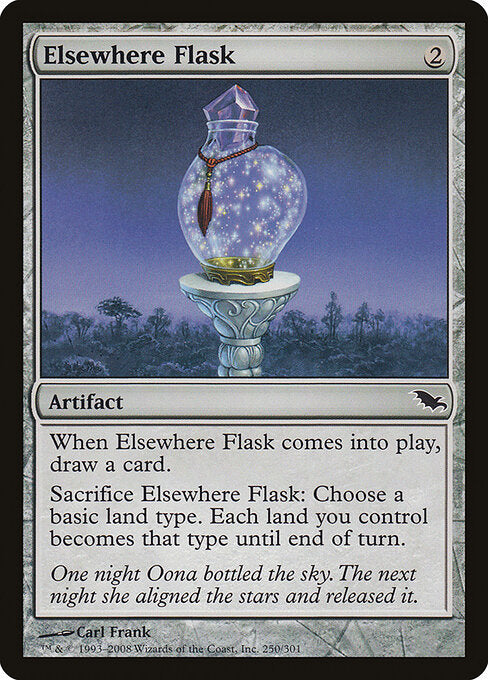Elsewhere Flask - Shadowmoor - 250