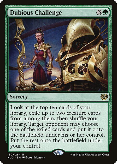 Dubious Challenge - Kaladesh - 152