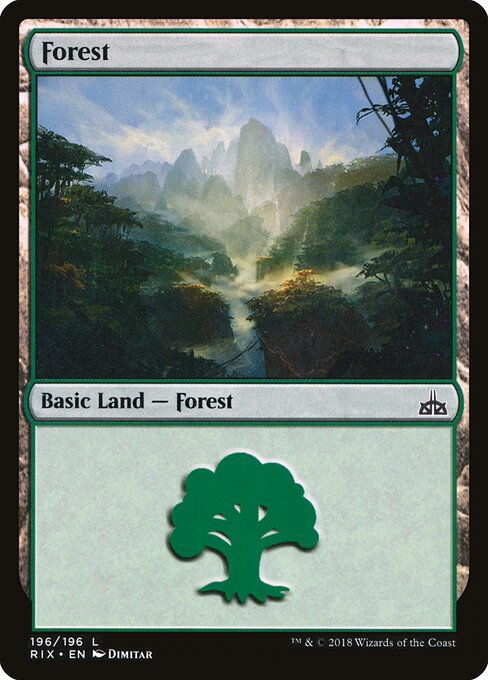 Forest - Rivals of Ixalan - 196