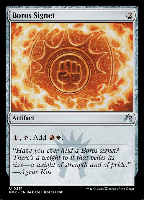 Boros Signet - Ravnica Remastered - 251