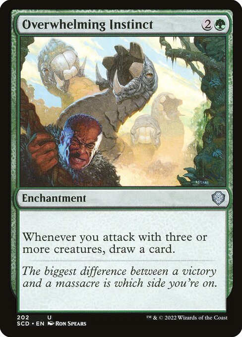 Overwhelming Instinct - Starter Commander Decks - 202