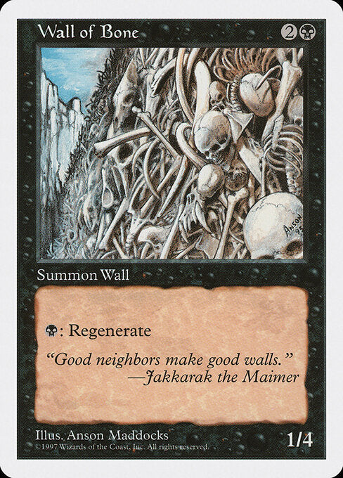 Wall of Bone - Fifth Edition - 203