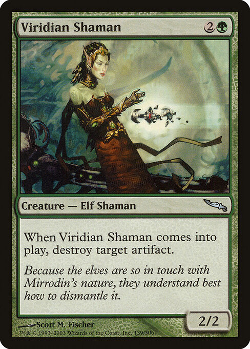 Viridian Shaman - Mirrodin - 139