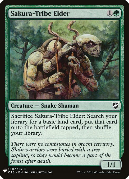 Sakura-Tribe Elder - The List - C18-160