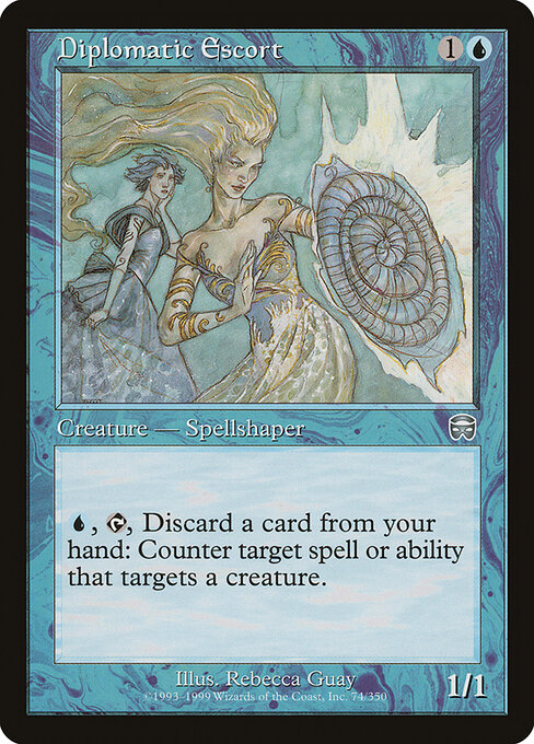 Diplomatic Escort - Mercadian Masques - 74