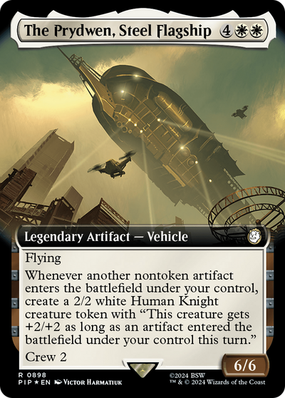 The Prydwen, Steel Flagship (Extended Art) (Surge Foil) [Fallout]