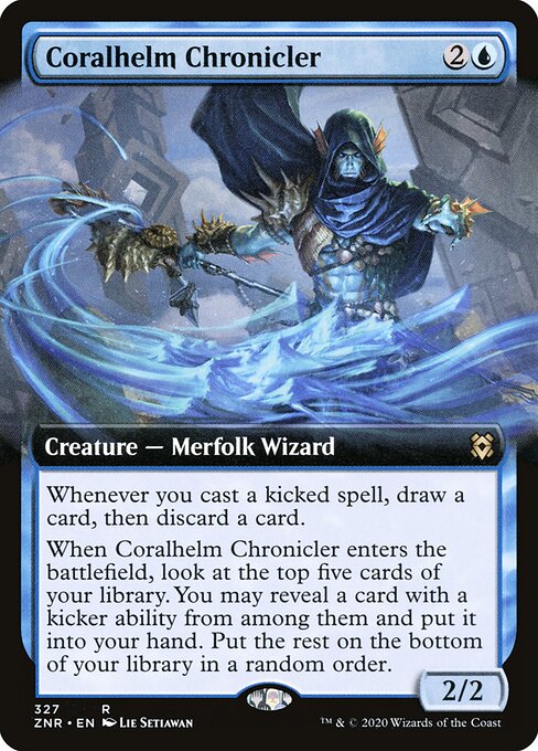 Coralhelm Chronicler - Zendikar Rising - 327