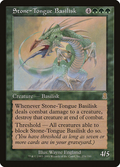 Stone-Tongue Basilisk - Odyssey - 276