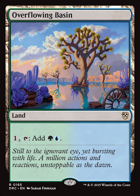 Overflowing Basin - Aetherdrift Commander - 165